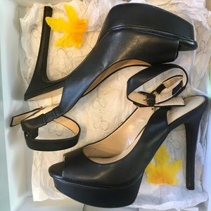 Jessica Simpson Black Stiletto Heel S 9M